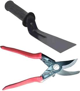 AGT Garden Tool Set Khurpi & Pruner/Cutter Garden Tool Kit