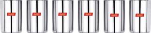 Sumeet (Pack of 6) PLGLASS-6PCN Glass Set Water/Juice Glass
