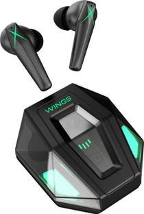 WINGS X-Fire with 25 Hrs playtime 5.3, 50ms low latency game mode Bluetooth Gaming