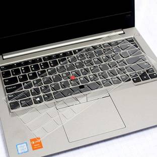 Saco Silicone Protector Skin Keyboard Cover for Lenovo ThinkPad E475 E470 and E470c 14 inches Thin and Light Laptop Keyboard Skin
