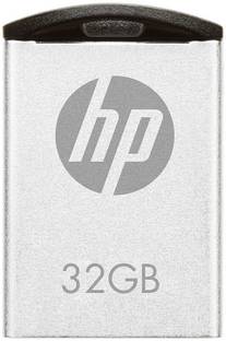 HP 2.0 V222W 32 GB Pen Drive Compatible with Laptop, Desktop Computer USB 2.0 Metal Case