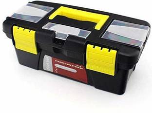 VAJIN Plastic Tool Storage Box Organizer For Hand Tool Kit Tool Box