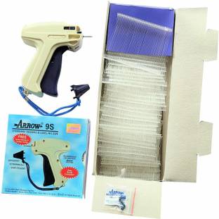 aaryason tag Gun Arrow 9S Machine + 5000pcs 65 MM TAG Clothing Garment Price Labl Tag Gun Taging Gun