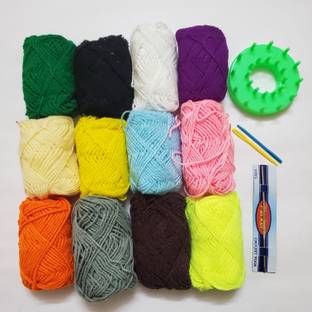 ShopTalk Craft woolen ball with flower maker