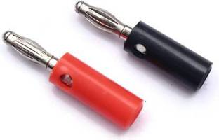 H HADDU Banana Speaker Wire Cable Screw Plugs Connectors 4mm - PAIR OF 5 5 mm BANANA PLUG BINDING POST for SPEAKER CABLE Wire Connector