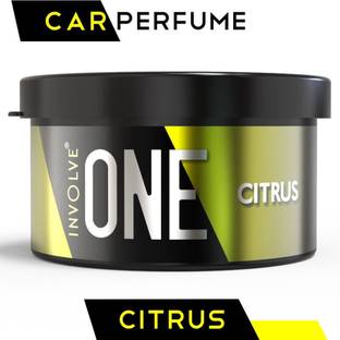 Involve One Citrus Organic Leak Proof Car Perfume