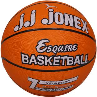 JJ Jonex BASKETBALL ESQUIRE ORANGE SIZE NO.7 (MYC) Basketball - Size: 7
