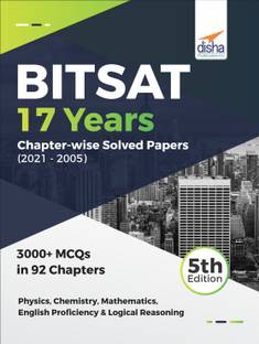 Bitsat 17 Years Chapter-Wise Solved Papers (2021 - 2005)