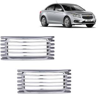 RD Universal INDCTOR_SIDE_JALI_CVR_SLVR_TON00258 Chrome Indicator Car Grill Car Grill Cover
