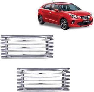 RD Universal INDCTOR_SIDE_JALI_CVR_SLVR_TON00441 Chrome Indicator Car Grill Car Grill Cover