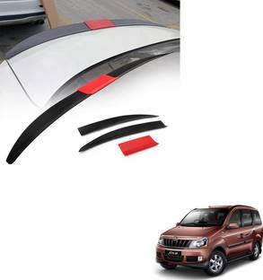 SEMAPHORE Lip Spoiler Wings Three-section Splicing Adjustable ABS Car Modification Rear Trunk Lip Wing for Mahindra Xylo Car Spoiler