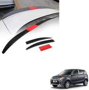SEMAPHORE Lip Spoiler Wings Three-section Splicing Adjustable ABS Car Modification Rear Trunk Lip Wing for Maruti Alto 800 CNG LX Car Spoiler