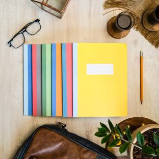 Fun Lines Premium 240 mm x 180 mm Regular Notebook Ruled 160 Pages