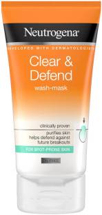 NEUTROGENA CLEAR & DEFEND WASH MASK FACE WASH Face Wash