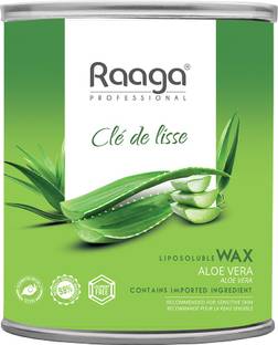 RAAGA PROFESSIONAL Liposoluble Wax, Aloe Vera, 800 ml Wax