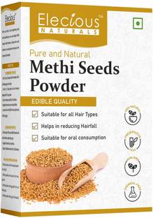 Elecious Methi Seed Powder For Hair Growth| Fenugreek Powder