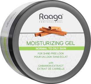 RAAGA PROFESSIONAL Moisturizing Gel With Cinnamon Extract, For Shine-Free Look, Normal to Oily Skin, 50 g