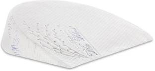 The White Willow C-Shaped Wedge Pregnancy Memory Foam Solid Pregnancy Pillow Pack of 1