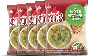 Bambino Nutritious Mix-Veg Soup 45g Pack of 5