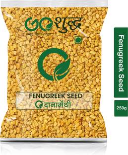 Goshudh Premium Quality Dana Methi (Fenugreek Seeds)-250gm (Pack Of 1)