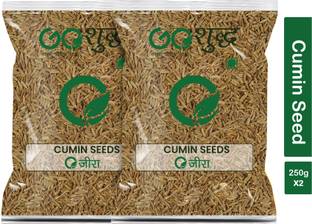 गोशुध Premium Quality Jeera (Cumin Seeds)-250gm (Pack Of 2)