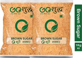 Goshudh Premium Quality Brown Sugar-1Kg (Pack Of 2) Sugar
