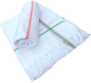 G Fabrics Cotton 200 GSM Bath Gamcha Set