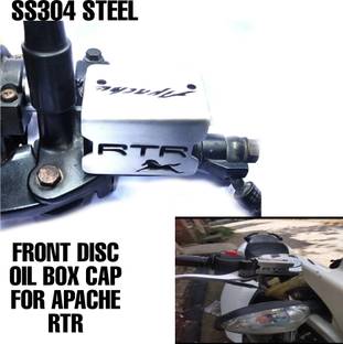 imad DISC OIL BOX CAP FOR TVS APACHE RTR Bike Crash Guard