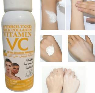 WARISHA Hydrolized milk collagen vitamin c intant whitening deep hydration spray