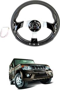 PRTEK Hand Stiched Steering Cover For Mahindra Bolero