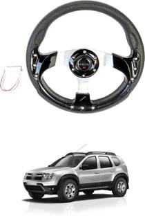 PRTEK Hand Stiched Steering Cover For Renault Duster