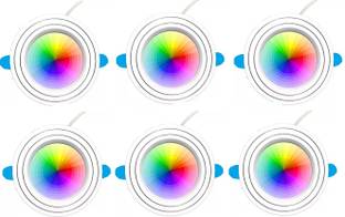 Dhija 9 W Basic Round Plug & Play LED Bulb