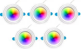 Dhija 9 W Basic Round Plug & Play LED Bulb