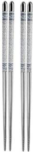 SAKEXA Eating, Decorative Steel Chinese, Korean, Japanese Chopstick