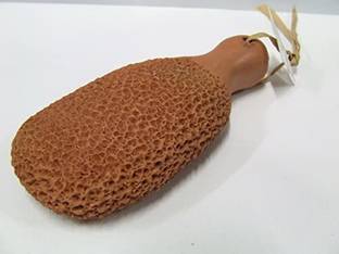Turtulsgroup Small Size Natural Foot Scrubber For Unisex Dead Skin Remover