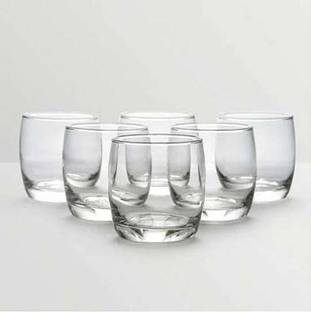 KAPDOLIYAS (Pack of 6) q351 Glass Set Water/Juice Glass