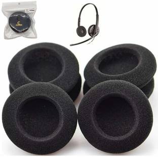 Crysendo C320-M 60mm Replacement Headphone Cushion Foam Sponge Ear Pads|High Density Foam for Enhanced(Diameter = 60mm/6cm)(3 Pairs = 6 Pieces) 4MM Thick Over The Ear Headphone Cushion