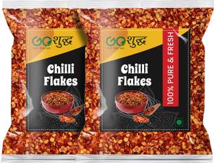 Goshudh Chilli Flakes COMBO 200 GM Each (Pack of 2 )