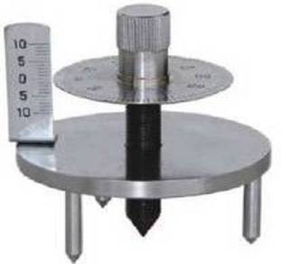 Monarch Scientific Industries (MSW) Spherometer Double Disk Brass Radius Gauge