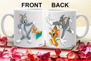 Avavia "Tom & Jerry" Best Gift for Friend|Kids|Birthday|Brother|Printed Ceramic Coffee Mug