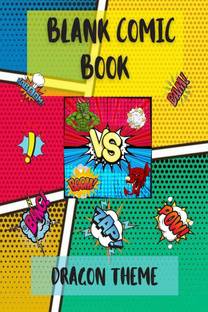 Blank Comic Book – DRAGON THEME