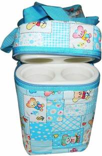 ocean count Thermal Bottle warmer bag /dipaer bag - for with two bottle blue color diaper bag