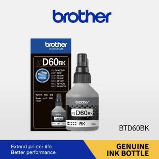 brother BTD60BK for DCP-T226/DCP-T426W/DCP-T525W/DCP-T820DW Black Ink Bottle