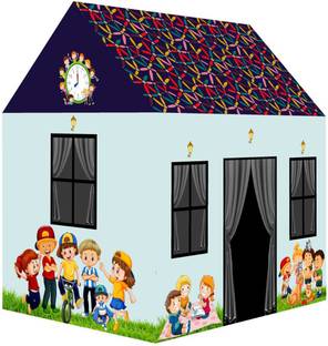 YUGSALES Jumbo Size Extremely Light Weight , Water Proof Kids Play Tent House for 10 Year Old Girls and Boys