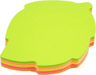 Levin Multicolor Sticky Notes Memo Pads Sticker Bookmark Marker Flags Sticker 100 Sheets Sticky Notes, 5 Colors