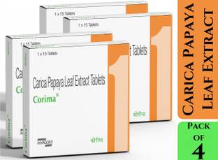Makers Carica Papaya Leaf Extract 1100mg Tablets|Remedy for Dengue Fever |Immunity Boost
