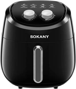 HUEX 4 Liter Air Fryer Oven with Touch Control Panel Air Fryer