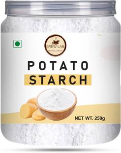 Brew Lab 100% Natural Potato Starch for Cooking and Baking Use in Soups , Gravies , Sauces , Stews , Casseroles , Noodle , Potato chip , Instant soup , Dumplings, Bakery , Meat Coating and Breading Baking Powder