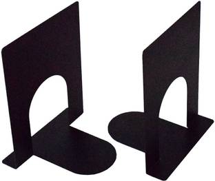 APPUCOCO NON SLIP METAL BOOK HOLDER SHELVES BOOKEND Iron Book End