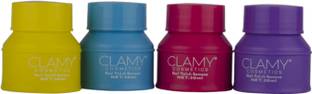 Clamy Pre-Moistened Foam Nail Polish Remover for All Types Nail Pant 30 ml (Pack of 4)